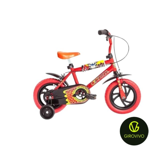 Bicicleta Rodado 12 Nene/a Halley Ruedas Plasticas
