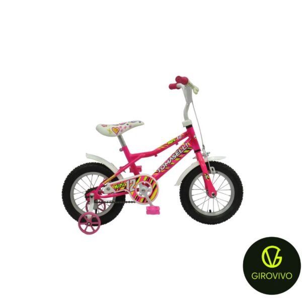 MINI BICICLETA RODADO 12 DAMA RUEDAS CON RAYOS TOMASELLI