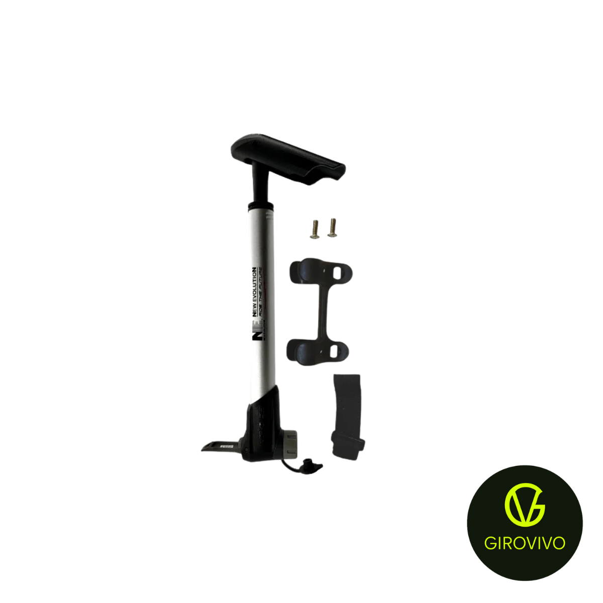 INFLADOR DE ALUMINIO NEW EVOLUTION DOBLE ACCION 120PSI VALVULA INTELIGENTE