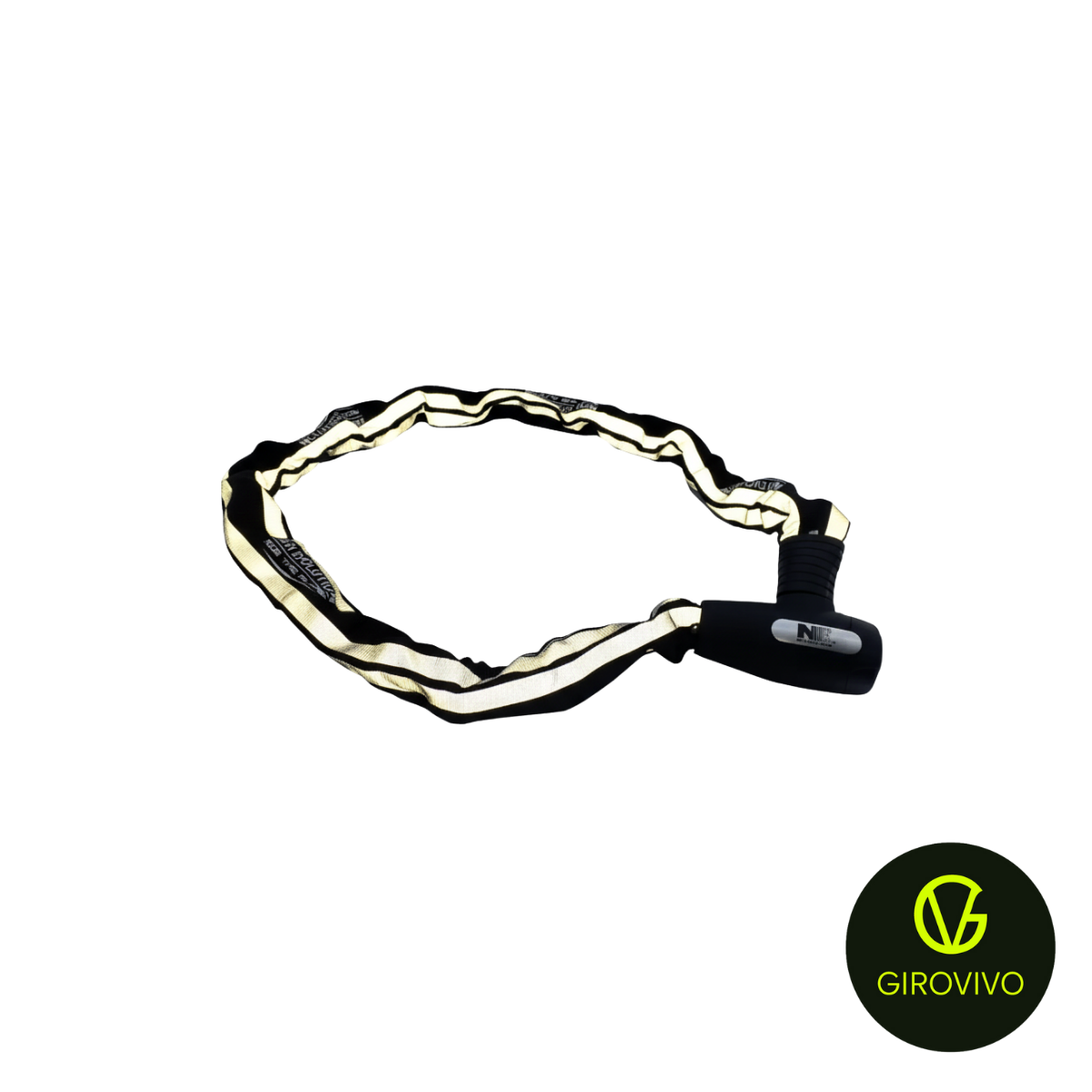 CADENA DE ESLABONES NEW EVOLUTION 6 MM X 1 M RECUBIERTA EN TELA REFRECTIVA - Imagen 2